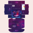 Productverpakking met een design van BrandMonks