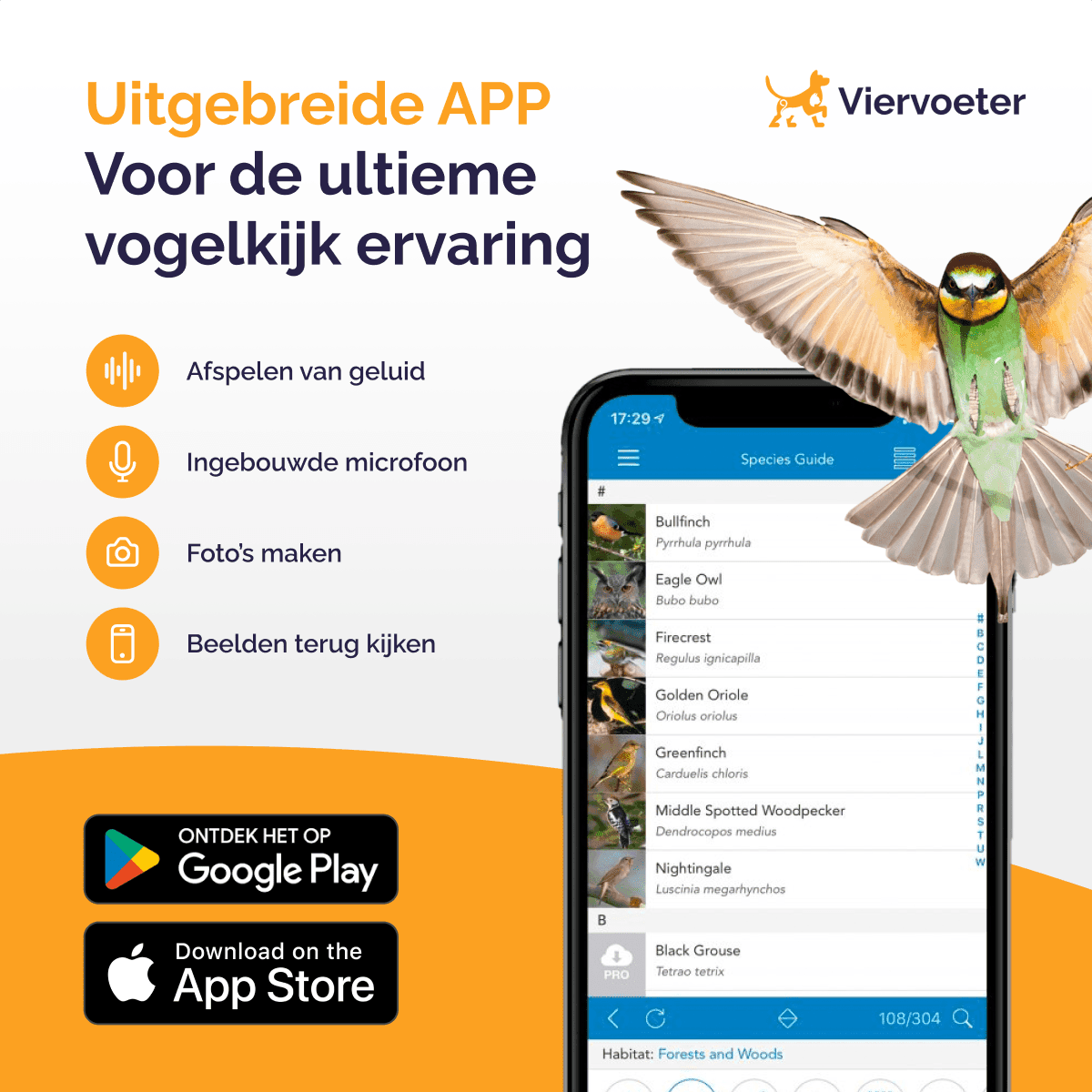 Een afbeelding van het Providet Vogelvoederhuisje, met een focus op detail en geschikt voor Bol.com listings.  